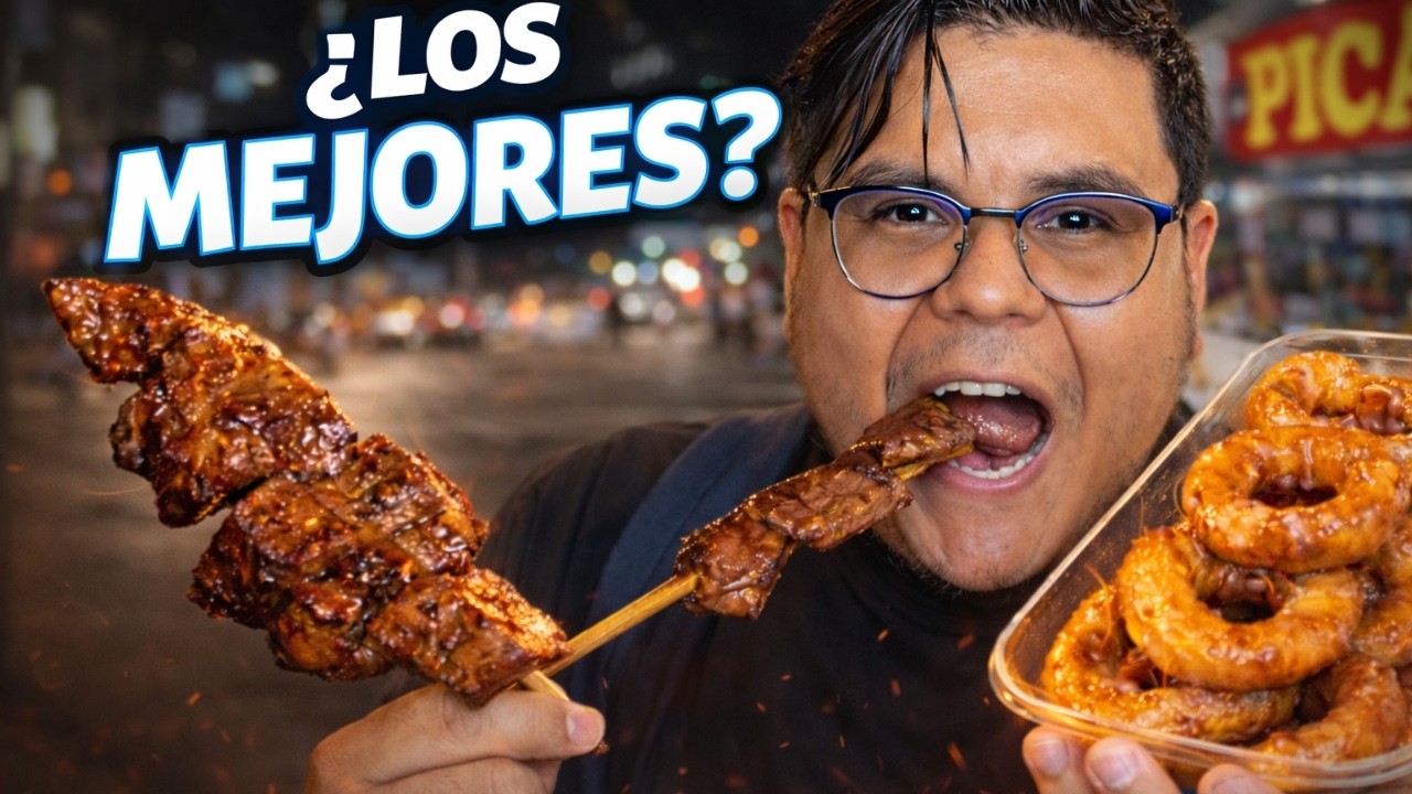 👉 ¿Los MEJORES anticuchos de Lima? Probamos TODO 🇵🇪🔥