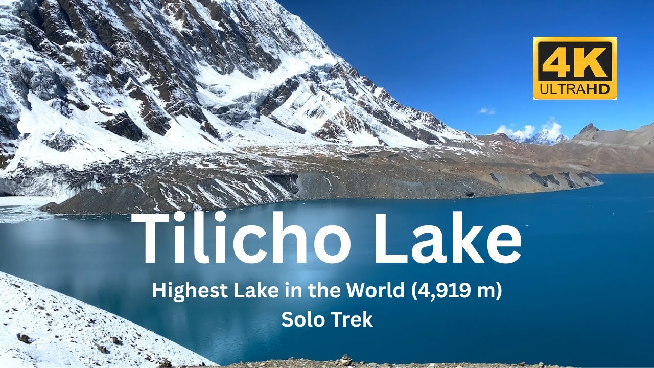 Tilicho Lake Solo Trek | Manang, Nepal | Highest Lake In The World | Nepal Himalaya🇳🇵 Full itinerary