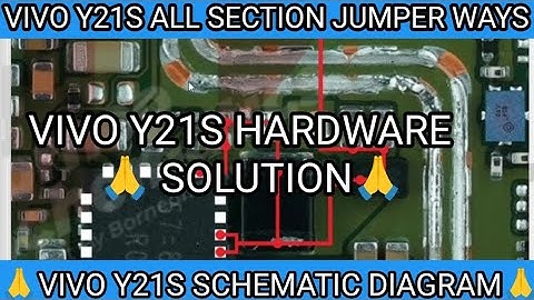vivo Y21S all section jumper ways vivo Y21S Borneo schematic diagram Borneo hardware solution