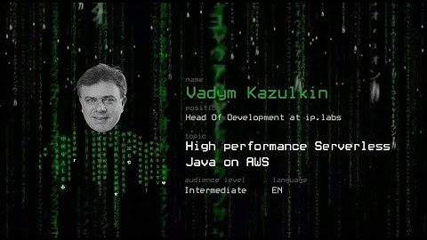 High performance Serverless Java on AWS by Vadym Kazulkin | JavaDay Lviv 2024