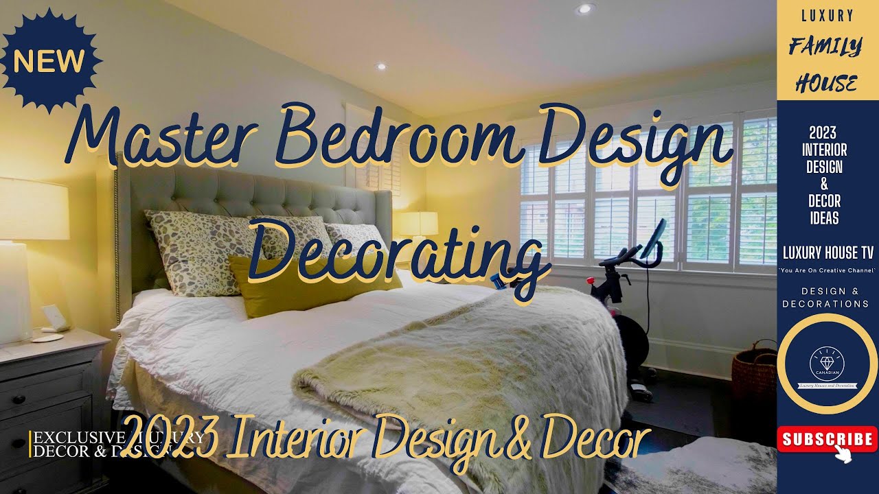 Modern Primary Master Bedroom Design Decorating 