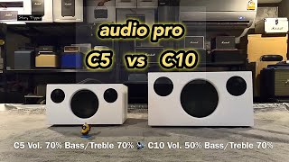 Audio Pro Addon C5 vs Audio Pro Addon C10