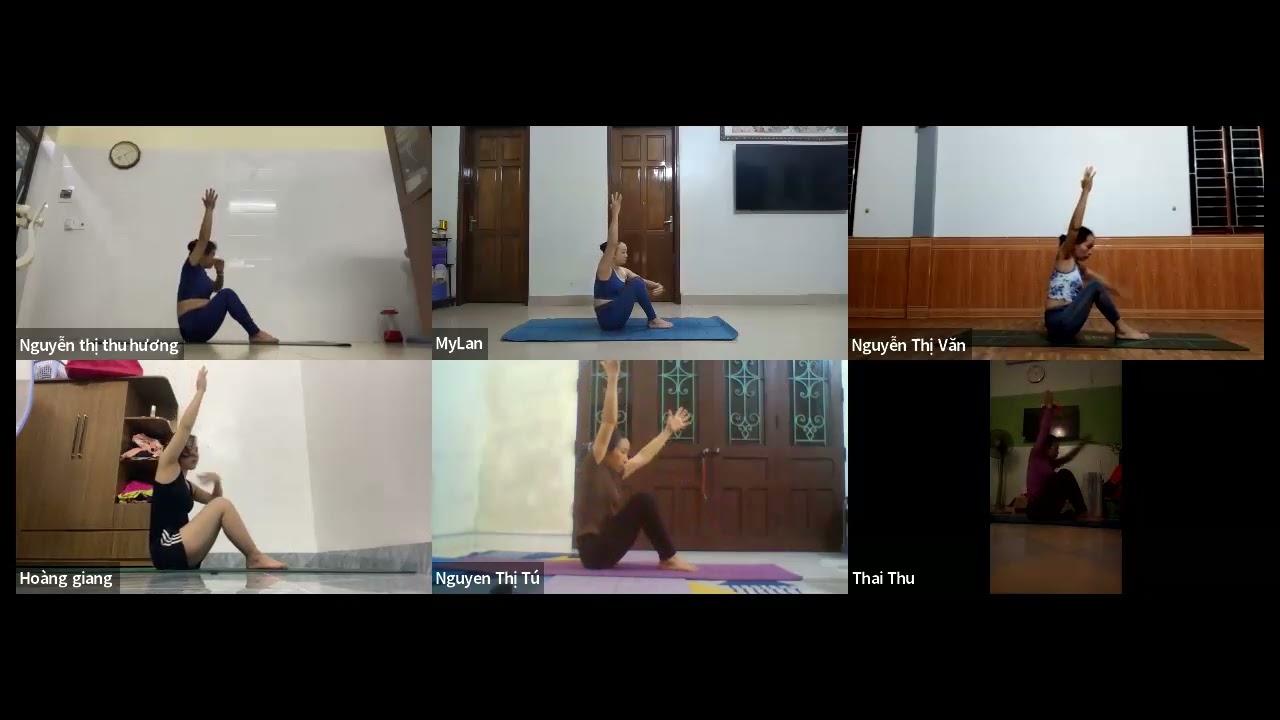 Mở hông - giảm đau lưng - Yoga cùng Tracy - Lớp 5h sáng ONLINE ZOOM