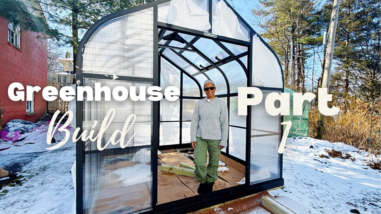 Pacific Greenhouse Build Progress | 8.5 × 8.5ft Vego Gardens Assembly (Part 1)