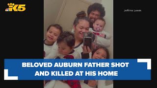 Beloved father in Auburn gunned down at his doorstep, suspect on the run