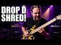 Drop F ing D .. From RATT to VAN HALEN in one shred-tastic ride! 🎸💥