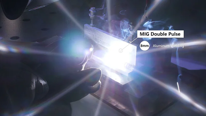 Effortless Double Pulse MIG Welding on 8mm Aluminum Sheet