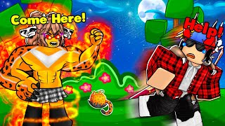 My Girl JOINED A Leopard Only Clan.. (ROBLOX BLOX FRUIT)