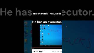 Exposing A Roblox Youtuber! - Roblox #shorts #roblox #exposinghackers #funny #funnyclip #exposing