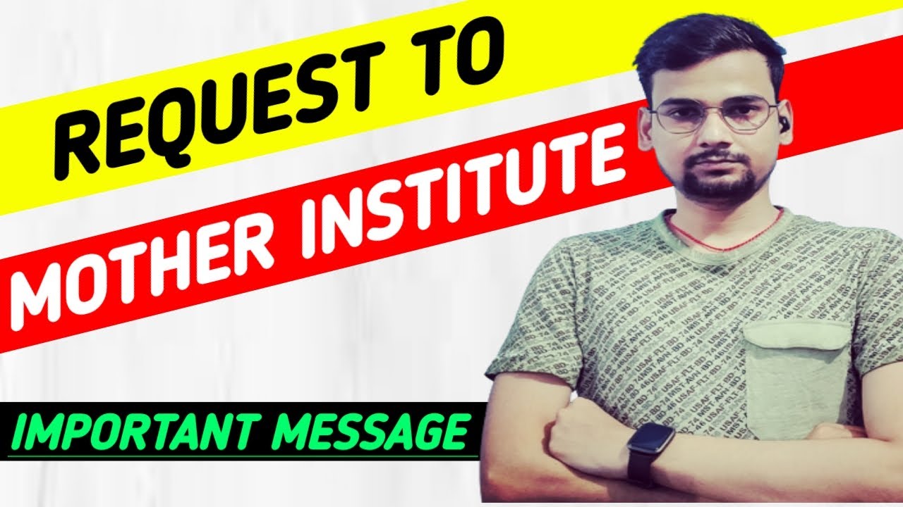 HUMBLE REQUEST TO CMA INSTITUTE | CONDUCT OFFLINE EXAM | CMA EXAM| CMA STUDENTS| CMA DIVAKAR MISHRA