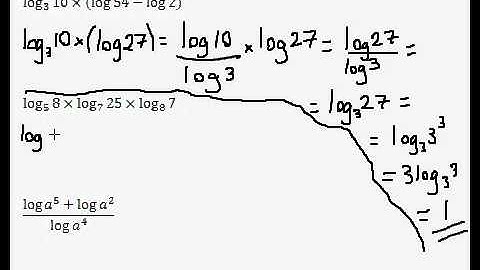 Evaluating and simplifying Logs - (Intermediate Log Questions): Quick Explanation