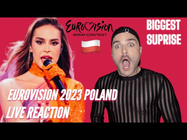 Poland Eurovision 2023 Live Reaction Blanka - Solo class=
