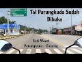 Tol Bocimi Parungkuda Sudah Dibuka Anti Macet Parah Bersama Honda CB150R