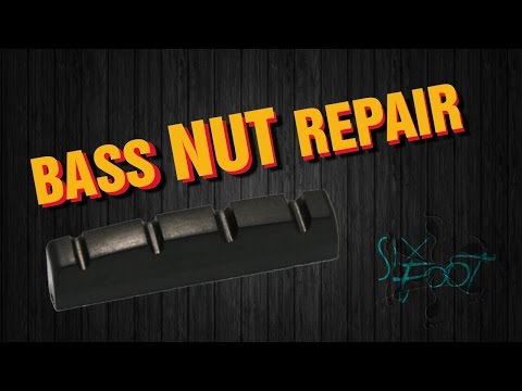 bass-guitar-nut-repair