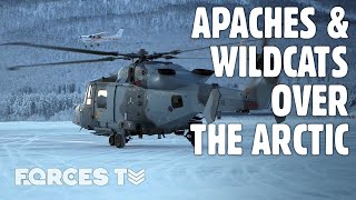 Learning To Fly And Fight: Military Helicopters In The Arctic • EXERCISE CLOCKWORK | Forces TV