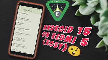 🚀 Redmi 5 Rosy krijgt Android 15 (LineageOS 22) | Review van een aangepaste ROM 📱 | RandomRepairs