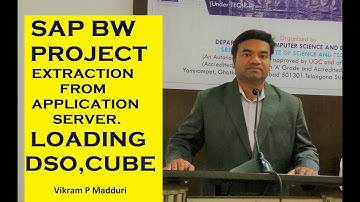 SAP BW Application Server - DSO - Cube