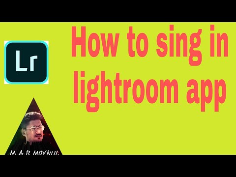 how to open lr editing app _ lightroom login  sempole