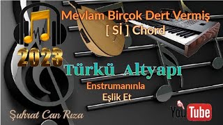 Mevlam Bir Çok Dert Vermiş Türkü Altyapısı - Si̇ - Chord