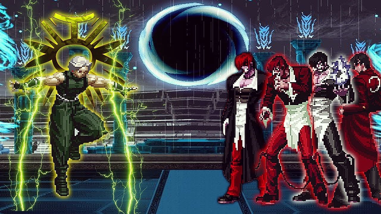 [KOF Mugen] Orochi Lightning Ridden Vs Iori Yagami Team