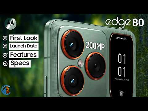 Motorola Edge 80 5G Official First Look | Full Specs, Features, Price & Launch!