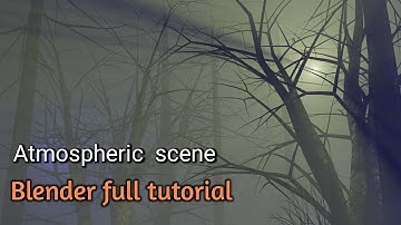 How to make an Atmospheric Night Scene !! | Blender 2.8 full Tutorial