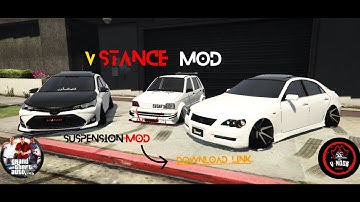 HOW TO CAMBER CAR TYRES IN GTA 5 | HOW TO INSTALL VSTANCER GTA 5 | GTA 5 Mods Hindi/Urdu |V THE NOOB