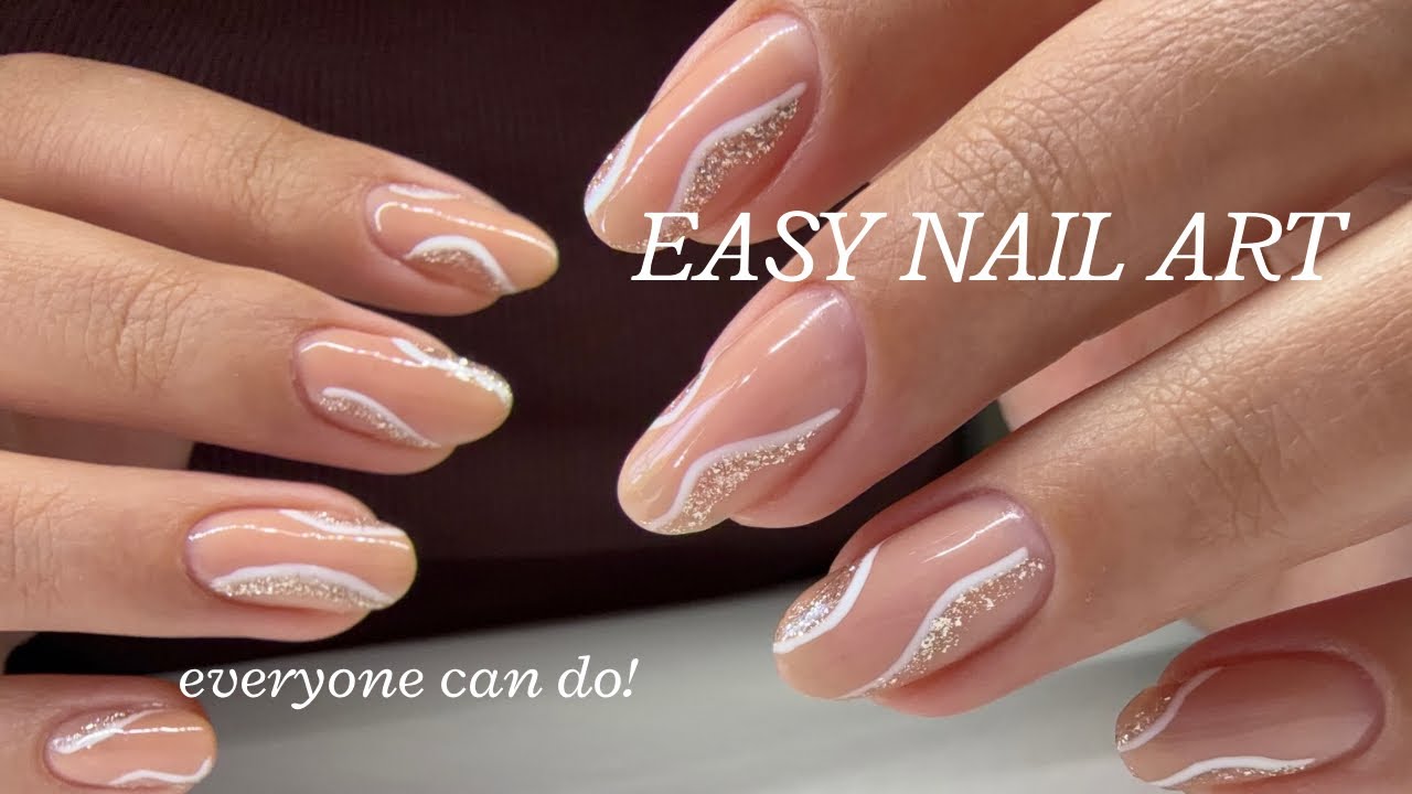 Easy Nail Design Anyone Can Do 💅 Cuticle Cleaning + Simple Design