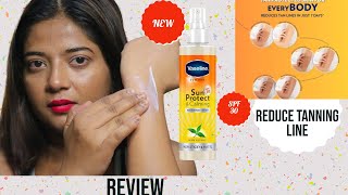 Vaseline Sun Protect & Calming SPF 30 Body Serum Lotion | Reduce Tanning From Body | SkinCare |