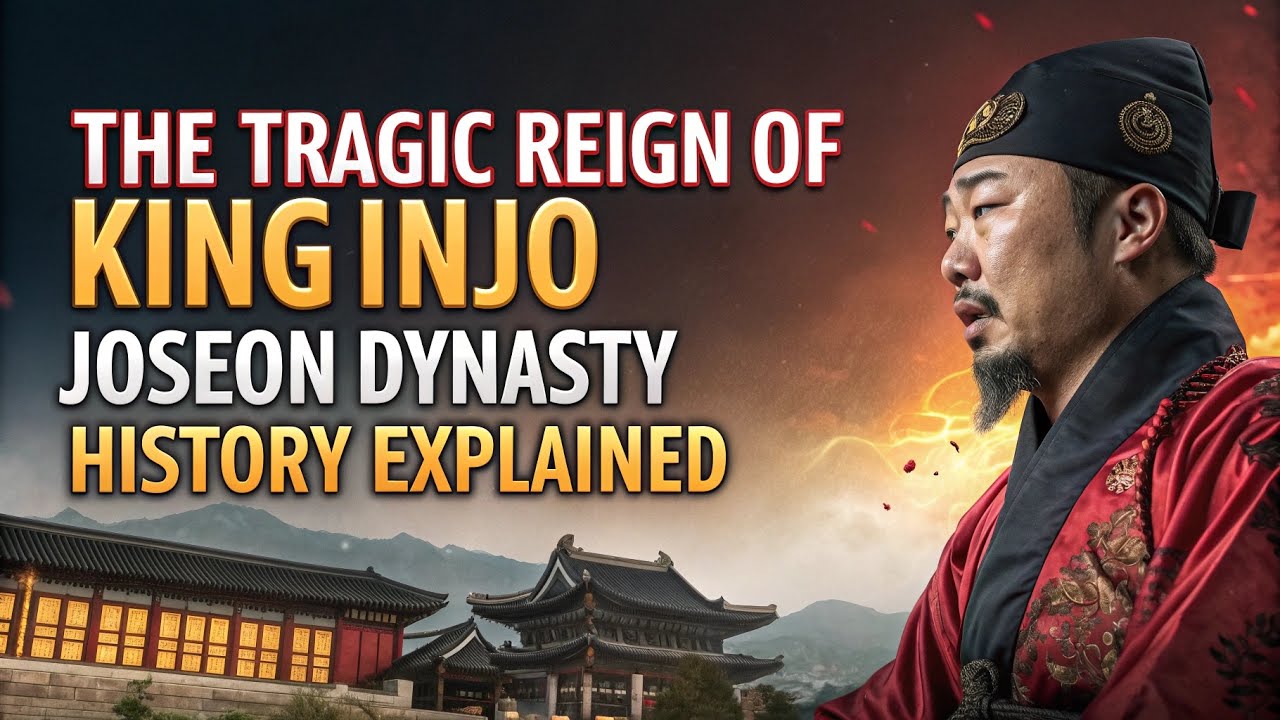 The Tragic Reign of King Injo | Joseon Dynasty History Explained | Korean History Documentary