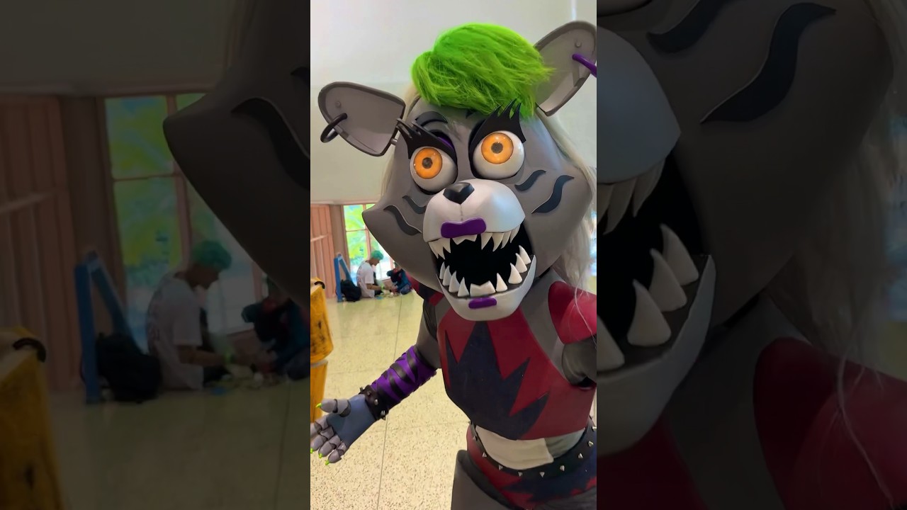 🦊 Five Nights At Freddy’s Group Cosplay!   #shorts #shortsfeed #fnaf #fivenightsatfreddys