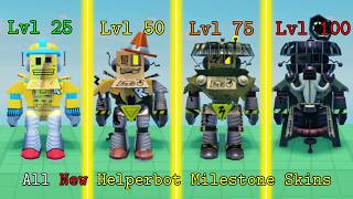 All New Helperbot Milestone Skins | Forsaken