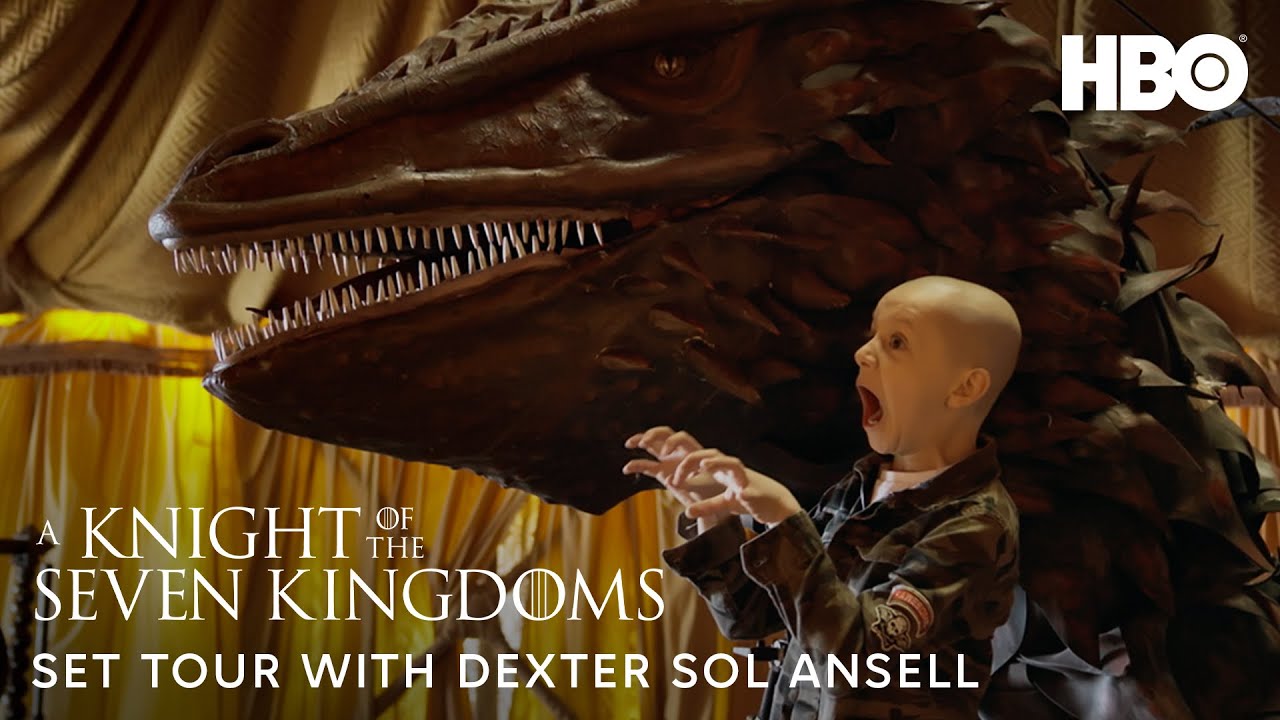 A Knight of the Seven Kingdoms | Ashford Meadow Set Tour with Dexter Sol Ansell | HBO