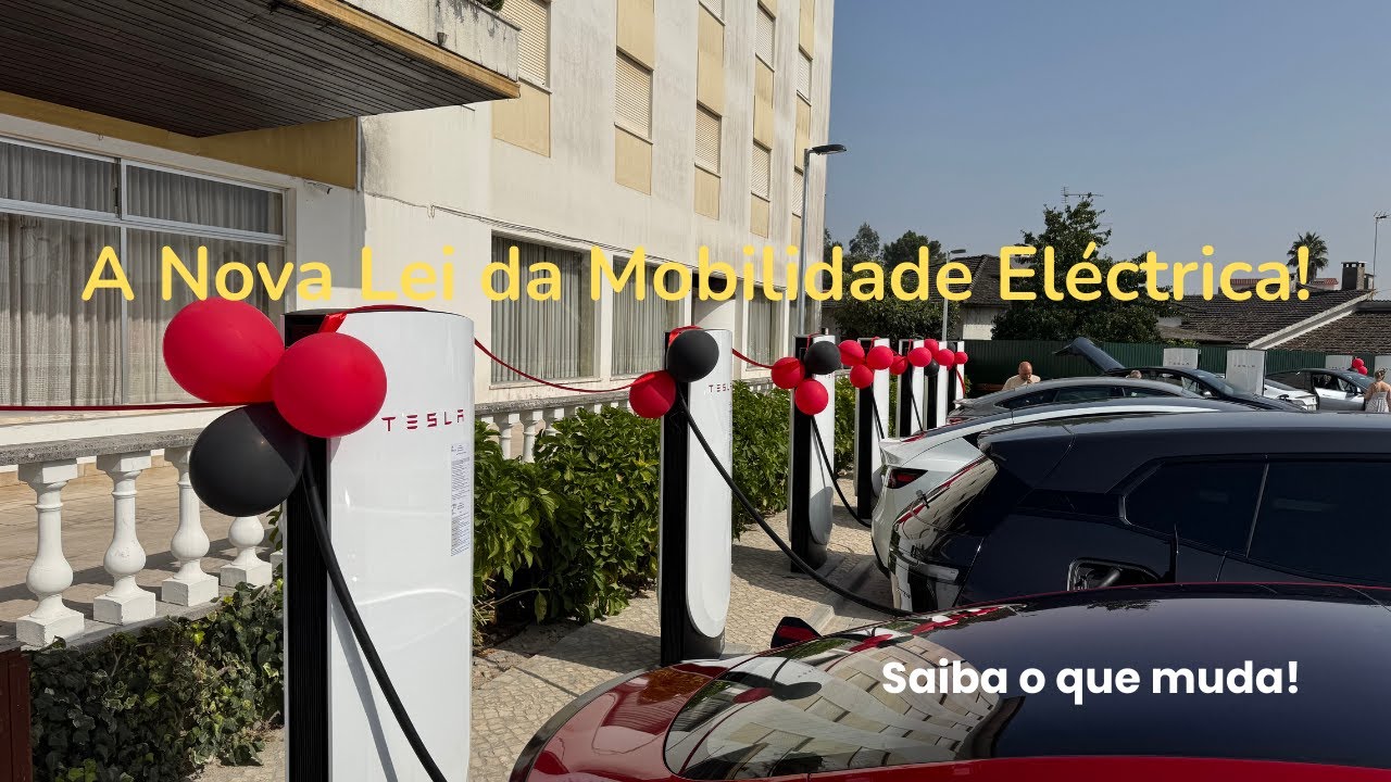 Mobilidade elétrica - saiba o que MUDA com a NOVA LEI!