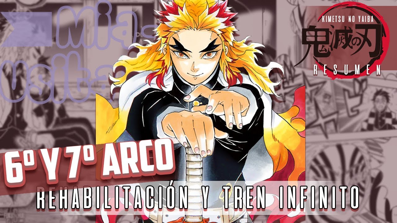 RESUMEN║Kimetsu No Yaiba║ 6º & 7º ARCO Rehabilitación y Tren Infinito YouTube RESUMEN║Kimetsu No Yaiba║ 6º & 7º ARCO Rehabilitación y Tren Infinito YouTube