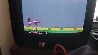 I built floor pedals and a steering wheel for the Atari 2600!