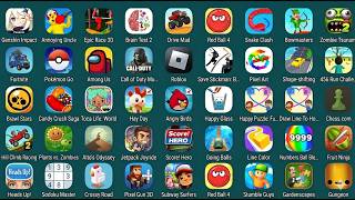 Roblox,Spranky Survival,Lucky Balls,Ball Run2048,Squid Game,Ragdoll Break,Kick The Buddy