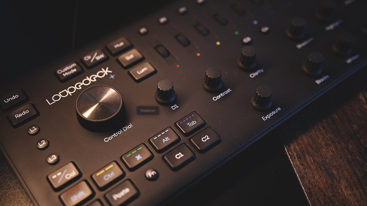 Effizientere Bildbearbeitung mit dem Loupedeck + YouTube