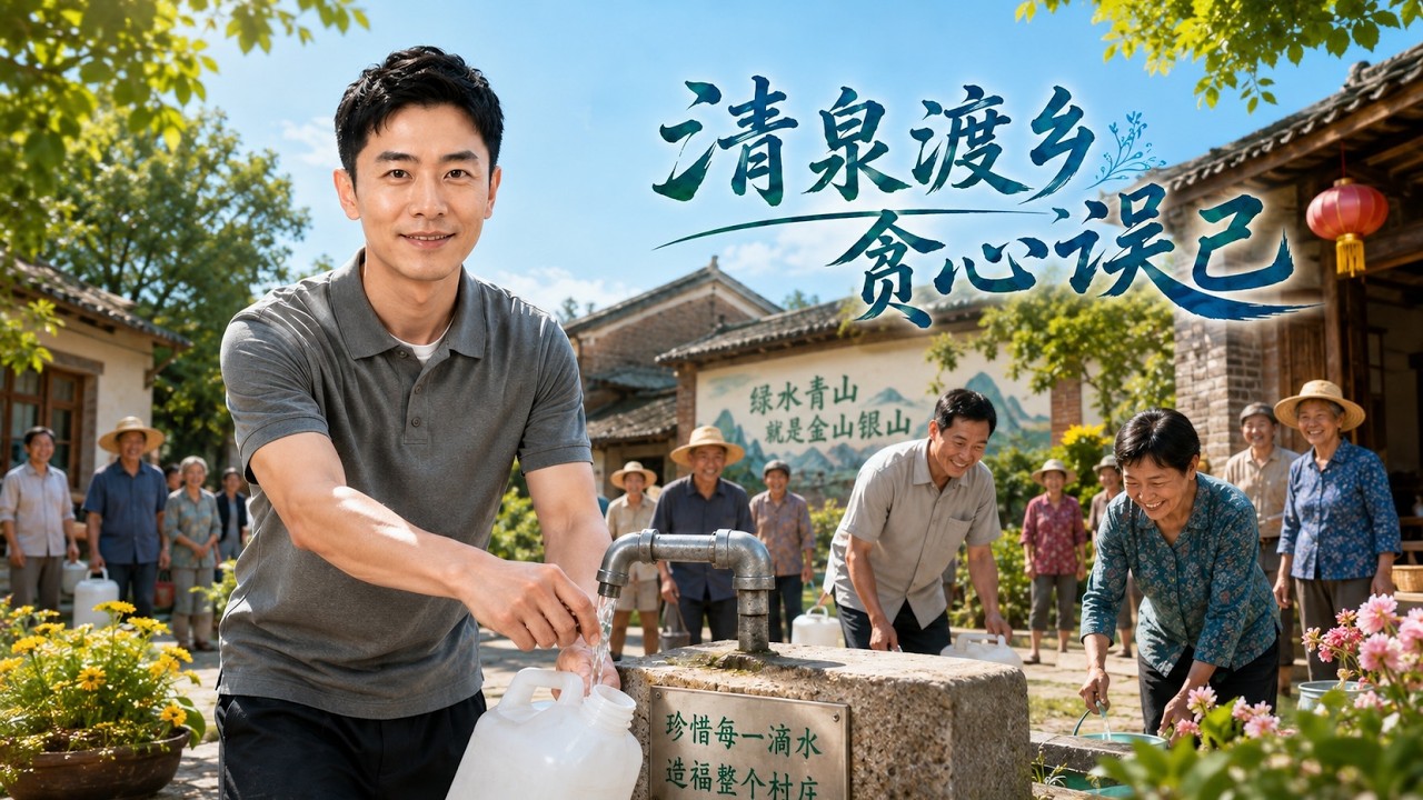 【高清全集】《清泉渡乡，贪心误己》 #逆袭 #爱情 #甜宠 #反转 #热门短剧 #drama #爽剧 #電影 #精彩影视 #AI短剧