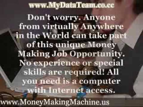 DATA ENTRY JOB Work from Home.WMV