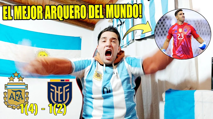 ARGENTINA 1 vs ECUADOR 1 😮 Reacción de un ARGENTINO a los PENALES 🇦🇷 Copa América