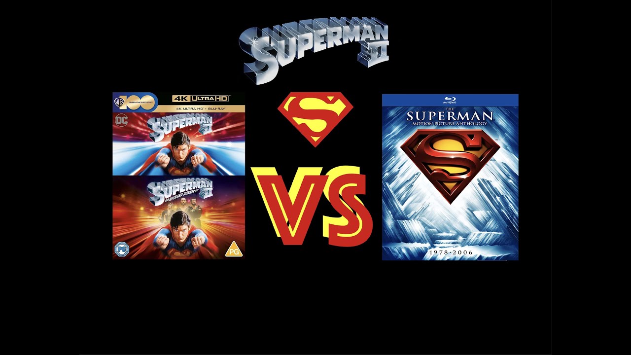 ▶ Comparison of Superman II THEATRICAL VERSION 4K (4K DI) HDR10 vs 2011 EDITION