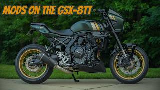 Modifications to my Suzuki GSX-8TT - Arrow Full Exhaust