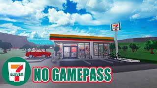 No Gamepass 7-Eleven: Roblox Bloxburg Speedbuild   Tour - September 12,2020, | Minami Oroi