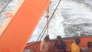 WATCH IN HD-andaman and nicobar islands- drive in ship north passage from port blair