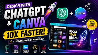 🧑💻Design with ChatGPT and Canva 10X faster🚀