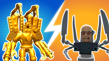 Winter: Frozen Bot! || Battle Between the Golden Titan and Skibidi Toilet! 💥