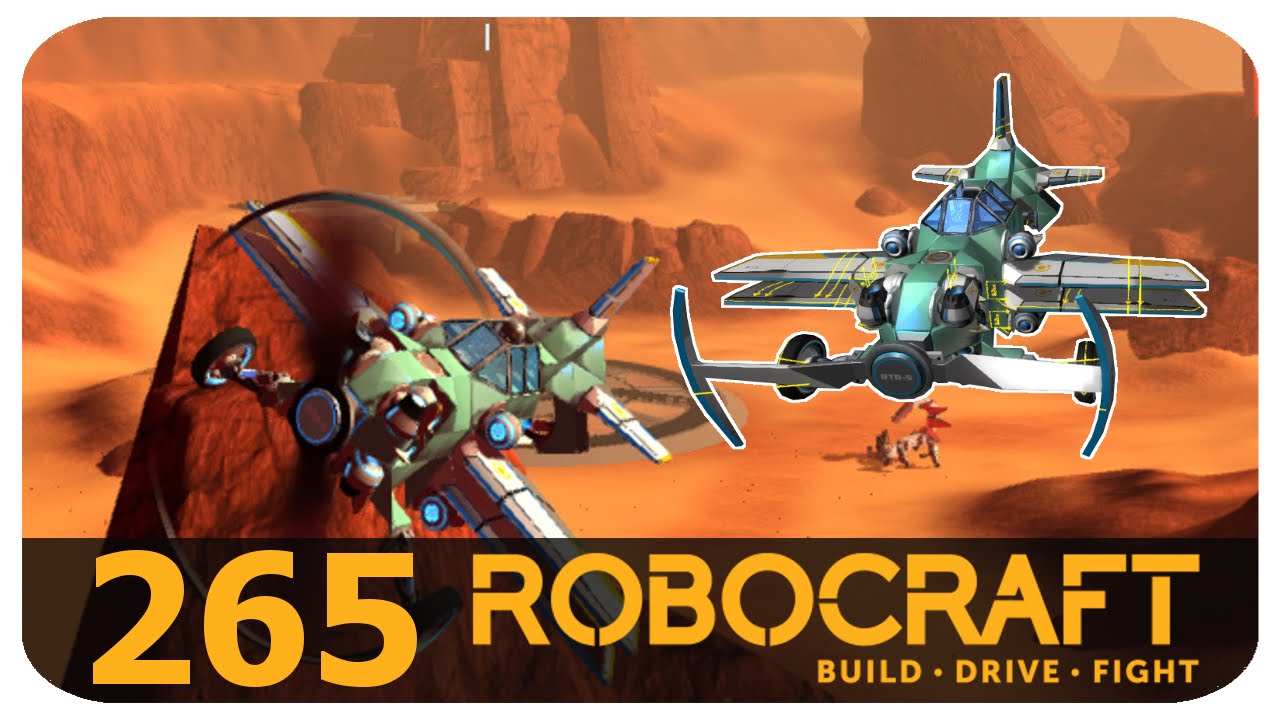 Robocraft - Helicoptor Blade Airplane SMG - Tier 4 NEW STUFF!