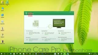 iPhone / iOS File Manager/Backup/System Repair app for PC - 'iPhone Care Pro' screenshot 3