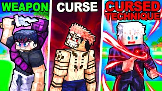 First To Become The STRONGEST in JUJUTSU KAISEN Minecraft Wins!